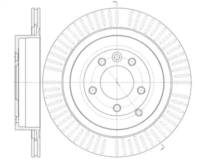 Image of Brake disc VAICO V48-80005