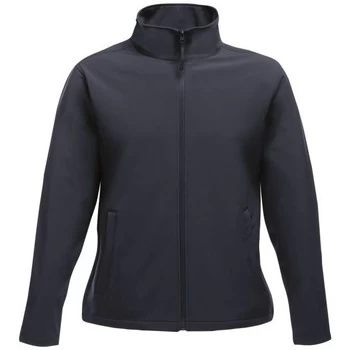 image of Professional ABLAZE Printable Softshell Jacket womens Coat in Blue - Sizes UK 10,UK 12,UK 14,UK 16,UK 18,UK 20,UK 22