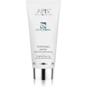 image of Apis OXY O2 Terapis Oxygenating Face Scrub Microdermabrasion Effect