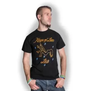 image of Kings of Leon - Stripper Unisex Large T-Shirt - Black