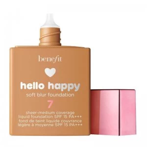 Image of Benefit Hello Happy Soft Blur Liquid Foundation 30ml Shade 7