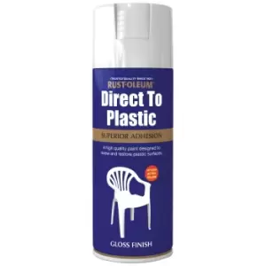 image of Rust-Oleum Direct to Plastic Spray Paint - 400ml