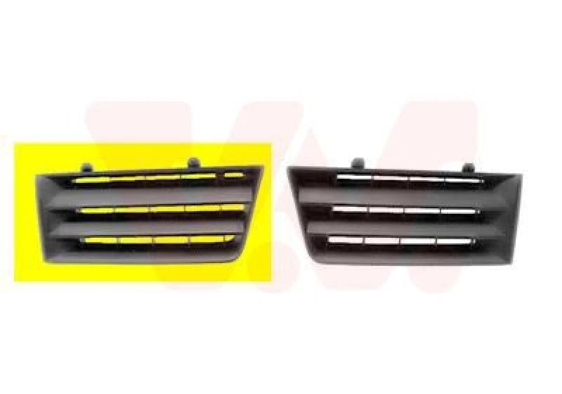 Image of VAN WEZEL Radiator Grille VAN WEZEL 4327512