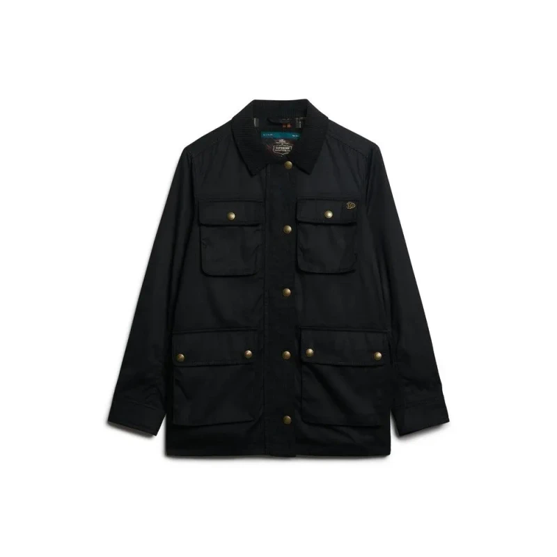 Image of Superdry Womens jacket Superdry Wax Noir Female S