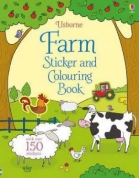 Image of Farm Sticker and Colouring Book by Sam Taplin Book