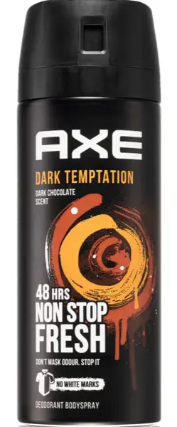 image of Axe Dark Temptation Deodorant Spray For Him 150ml