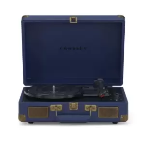 Image of Crosley Cruiser Plus Navy Turntable With Bluetooth Out