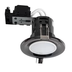 Image of 10 x MiniSun Fire Rated Downlights in Black Chrome