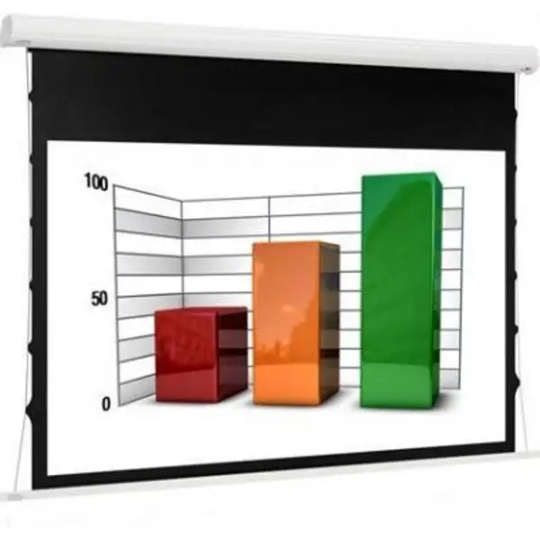 Image of Euroscreen 86" MDTIN2017-W Tab Tensioned Projector Screen