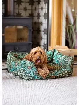 Image of William Morris Blackthorn Print Square Bed M - Large