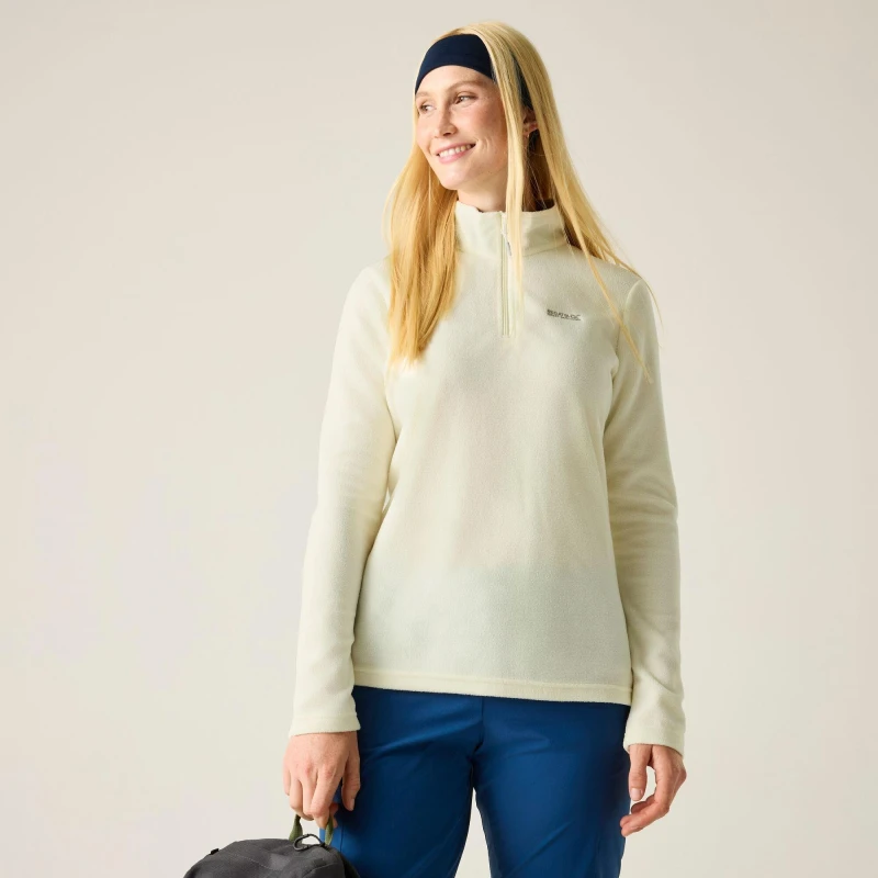 Image of Regatta Sweethart Half Zip Fleece Polar Bear(Parc female 28