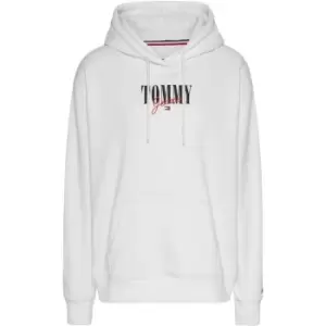 image of Tommy Jeans Tjw Rlx Essential Logo 1+ Hoodie - White