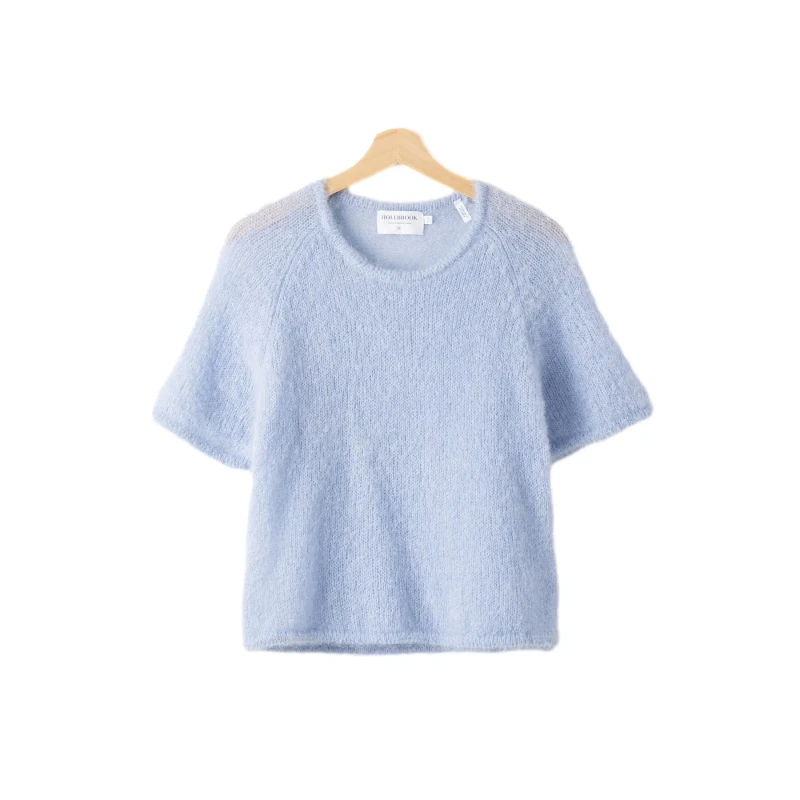 Image of Holebrook Womens round neck sweater Holebrook Lilian Bleu Female S