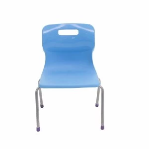 image of TC Office Titan 4 Leg Chair Size 2, Sky Blue