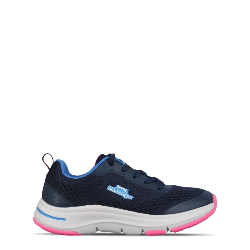 Image of Slazenger Curve Support E-Mesh Trainers Ld - Blue Blue 4