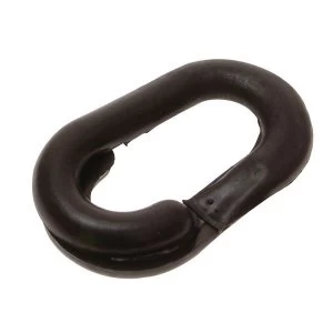 Image of Faithfull Plastic Joining Links 8mm Black (Pack 4)