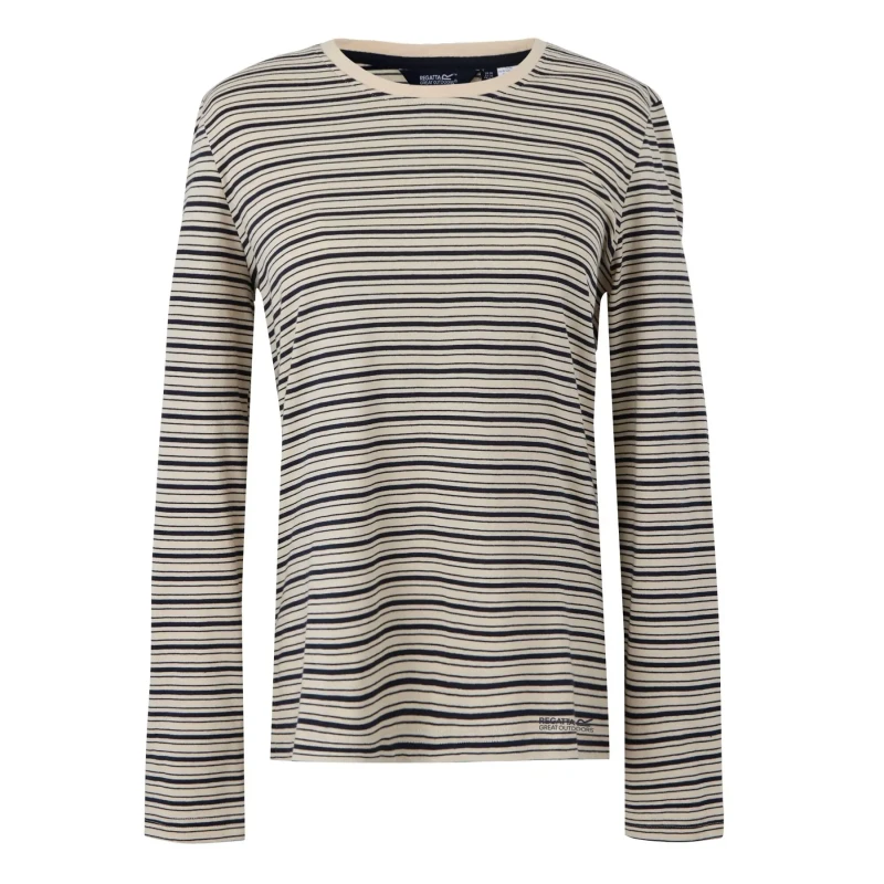 Image of Womens long sleeve T-Shirt Regatta Federica Blanc Female 42