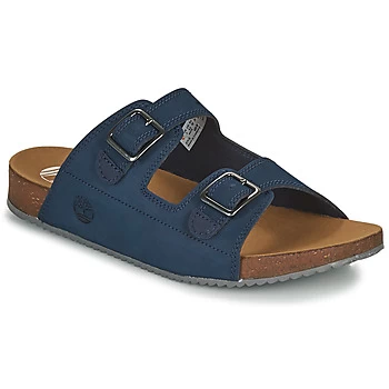 Timberland CASTLE ISLAND SLIDE boys's Childrens Mules / Casual Shoes in Blue kid,4,5,5.5,6.5