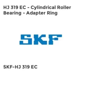 Image of HJ 319 EC - Cylindrical Roller Bearing - Adapter Ring
