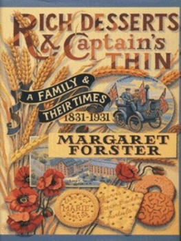 Image of Rich Desserts and Captains Thin by Margaret Forster Hardback