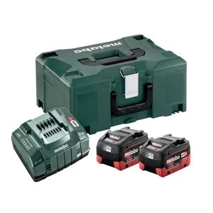 Image of Metabo Basic-Set LiHD 18V 2 x 5.2Ah