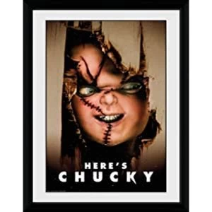 image of Chucky - Here's Chucky Collector Print