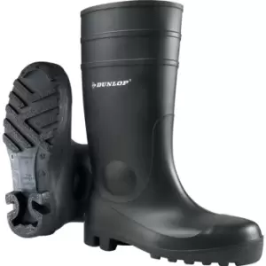 Image of Protomaster Full Safety Pvc Wellington Black 11 X Pair