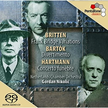 Image of Benjamin Britten - Britten: Frank Bridge Variations/Bartók: Divertimento/... CD