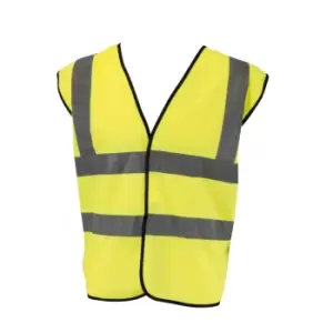 image of Glenwear Class 2 High Vis Vest (XL) (Yellow)