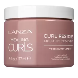 image of L'anza Healing Curls Curl Restore Moisture Treatment 177 ml