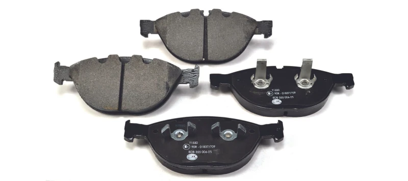 Image of HELLA Brake pad set HELLA 8DB 355 006-551