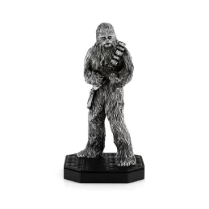 image of Royal Selangor Star Wars Chewbacca Limited Edition Pewter Figurine 23.5cm