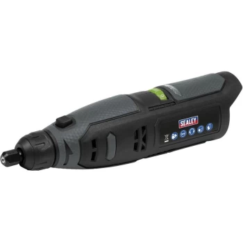 Image of Sealey CP108VMGBO 10.8V Cordless Multipurpose Mini Grinder (Body Only) & 50pc Accessory Kit