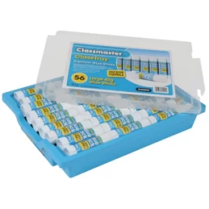 Image of Classmaster Pack 56 40g Premium Paper Glue Sticks