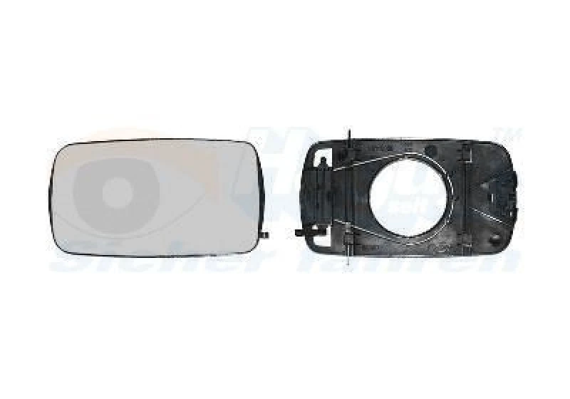 Image of VAN WEZEL Wing mirror glass VAN WEZEL 1837831