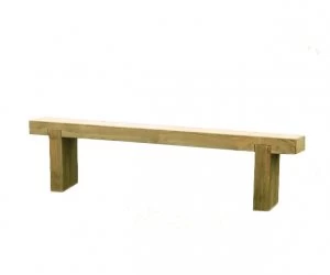 Image of Forest Garden Sleeper Bench 1.8m