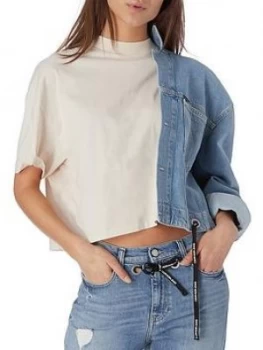 Image of Calvin Klein Jeans Eco Oversized T-Shirt - Cream