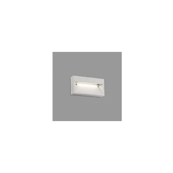 Image of Faro - Surface Mounted LED Path White Wall Lamp 9W 3000K IP44