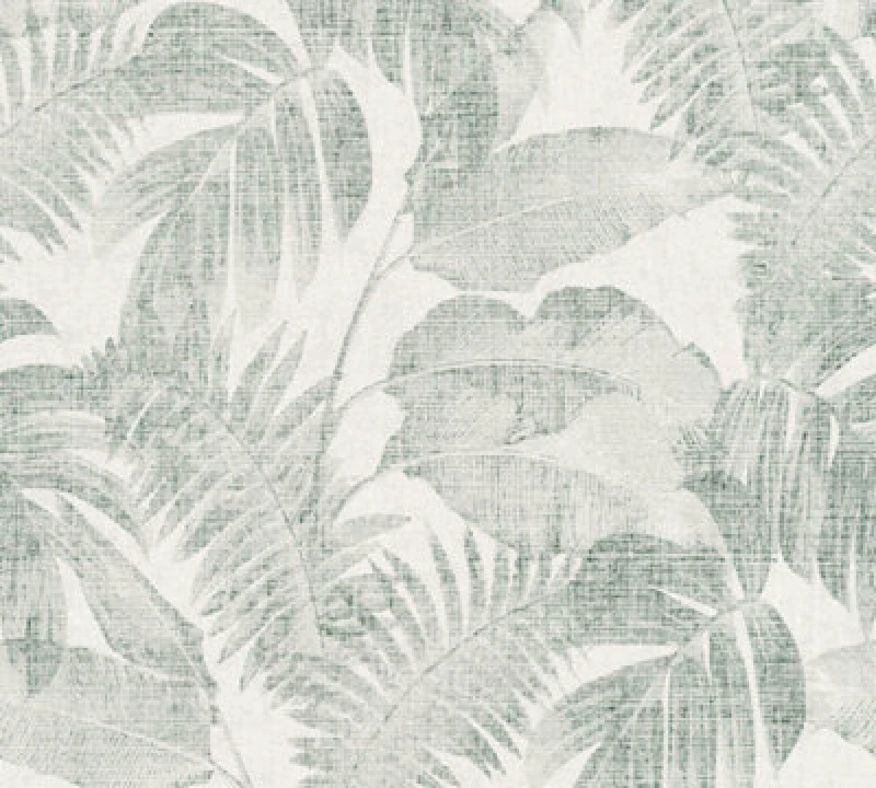 Image of As Creation Tropical Floral Grey Simply Spray Pre-Pasted 53Cm X 1050Cm