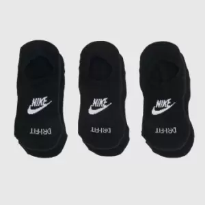 Image of Nike Black & White Kids Everyday Plus 3 Pack