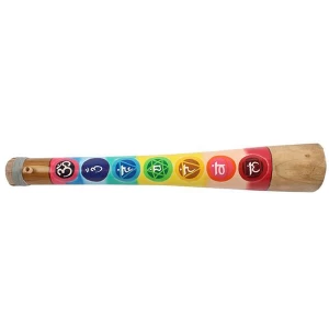 Image of Wooden Chakra Horn