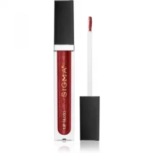 Image of Sigma Beauty Untamed Lip Gloss Glitter Lip Gloss Shade Heartfelt 4.8 g