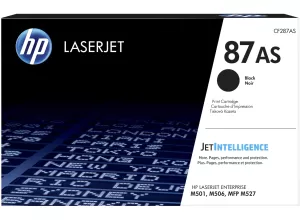 Image of HP 87AS Black Laser Toner Ink Cartridge