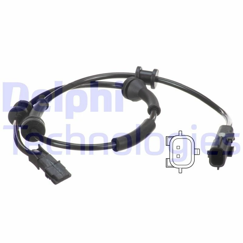Image of DELPHI ABS sensor DELPHI SS20604