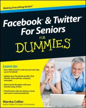 Image of Facebook & Twitter for seniors for dummies by Marsha Collier