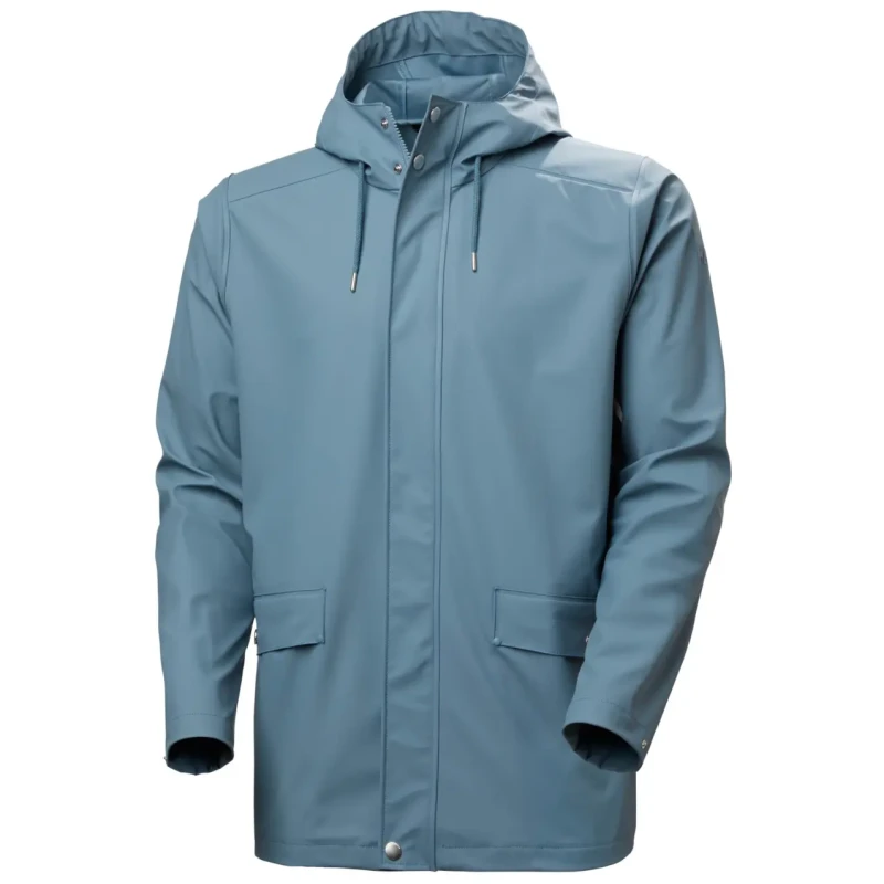 Image of Helly Hansen Windbreaker Helly Hansen Moss Rain Bleu Male L