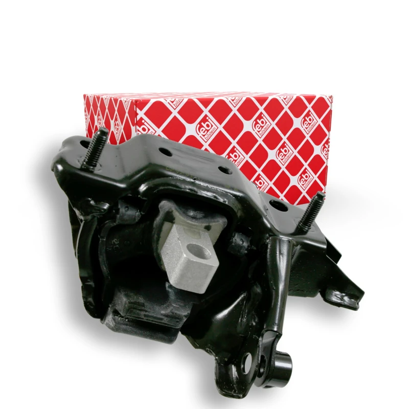 Image of FEBI BILSTEIN 19904 Engine mount Left, Rubber-Metal Mount Elastomer Engine Mounting (247)