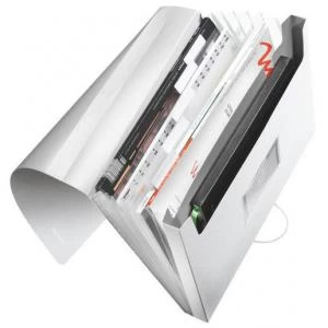 Image of Leitz Style A4 Expanding File with 6 Compartments, Arctic White -