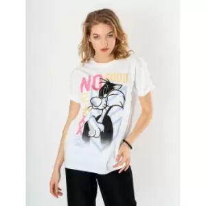 Image of Looney Tunes Mens Sylvester Unisex T-Shirt Ex Ex Large