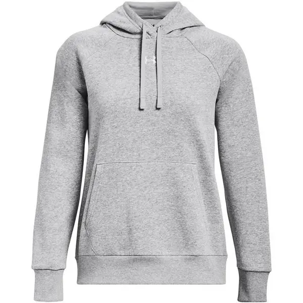 Image of Under Armour Rival Fleece Hoodie Womens - Grey 8